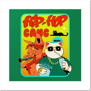 Hip Hop Gang Posters and Art